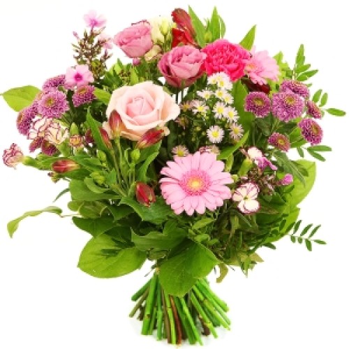Seasonal bouquet of pink shades (Seasonal bouquet of pink shades)